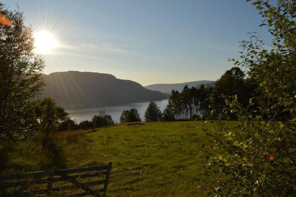 Stille Og Fredelig Ved Fjord Og Fjell Valsøybotn Zewnętrze zdjęcie